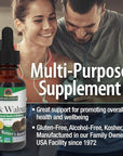 Nature's Answer Black Walnut Green Hull Extract 1oz - Alcohol-Free, Gluten-Free, Kosher - Black Walnut, Wormwood Black Walnut Clove Parasite Cleanse - Detox & Liver Support, Digestive Cleanser