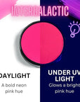 Mehron Paradise FX UV Neon Glow – Neon UV Intergalactic 1.4 oz | Water Activated Black Light UV Paint for Raves, Costumes, SFX, Halloween, Stage, Theater & Cosplay