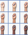 essie Salon-Quality Nail Polish, 8-Free Vegan, Periwinkle Blue, You Do Blue, 0.46 fl oz