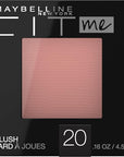 Maybelline Fit Me Powder Blush, Lightweight, Smooth, Blendable, Long-lasting All-Day Face Enhancing Makeup Color, Mauve, 1 Count