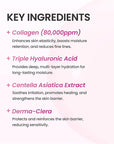 YADAH Collagen Hydra Essence – Deep Hydration, Soothing with 80,000ppm Collagen peptides and Triple Hyaluronic Acid, Centella Asiatica Extract, Niacinamide – 5.07 fl oz