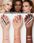 Peach Pink Cream Blush Stick, Monochromatic Multi-Blush Stick for Cheeks & Highlighter, Pigmented Long Lasting Smooth Natural Cheek Tint, Matte and Dewy Finish, Vegan & Cruelty-Free for All Skin-04