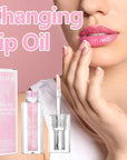 Midnight Boss Up Magic Color Changing Lip Oil Stain Cosmetic PH Actived Moisturizing Hydrating Glow Gloss Tinted Transparent Care Long Lasting Non-Sticky Fresh Texture Nourishing Pink Orange Red