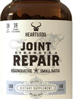 HEART & SOIL Grass Fed Joint Support Supplement - Bovine Tracheal Cartilage Immune Support Capsules - Joint Health Supplement for Women, Men, & Seniors - Non GMO Dietary Supplement - 180 Capsules