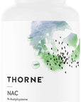 THORNE NAC - N-Acetylcysteine - 500mg - Supports Respiratory Health and Immune Function; Promotes Liver and Kidney Detox - 90 Capsules