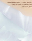 L'Oreal Paris Sublime Bronze Self Tanning Towelettes, Streak-Free, Natural Looking Tan, 6 ct (Pack of 2)
