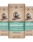 Dr. Squatch Natural Deodorant for Men - Odor-Squatching Aluminum Free - Rainforest Rapids (2.65 oz, 3-Pack)
