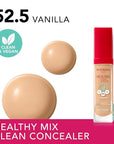 Bourjois Healthy Mix Clean & Vegan Concealer - 52.5 Vanilla