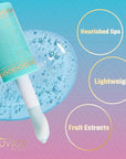 Juvia's Place Magic Lip Oil - Blue Berries - Smooth, Hydrating w/Vitamin E for Soft, Glossy, Juicy Lips - Infused with Fruit Extracts - Tinted, Shimmering, Lightweight & Non-sticky Lip Oil for Summer