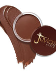 Juvia's Place Bronzed Cream Bronzer - Amber - Smooth Cream Bronzer Pot for Sun-Kissed Glow & Warmth, Buildable & Blendable Makeup Contour with Long-Lasting Matte Shimmer Finish, Highly Pigmented