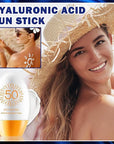 Sun Stick,Watery Sunscreen Stick for Face,Matte Long Lasting Non-Greasy Sunstick O