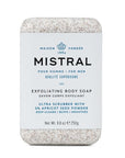Mistral Bar Exfoliating Body Soap, Cool Marine, Large Bar