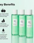 Beauty of Joseon Green Plum AHA BHA Toner Refreshing Facial Essence Moisturizer Mild Exfoliating Salicylic Acid for All Skin Types, Korean Skin Care for Men Women 150ml 5.27 fl.oz