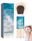 Mineral Face Sunscreen Setting Powder,Lasting Oil Control Lightweight
