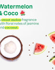 ATTITUDE Shampoo and Body Wash for Kids, EWG Verified, Dermatologically Tested, Plant- and Mineral-Based Ingredients, Vegan and Cruelty-Free, Watermelon and Coco, 16 Fl Oz