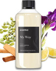 Scentia My Way Hotel Diffuser Refill Oil Inspired by The 1 Hotel Miami Beach- 500 ml 16.9 fl oz - Essential Oil Blend Sandalwood, Cedar & Lemon Notes for Aromatherapy HVAC Diffuser, Thanksgiving Gift