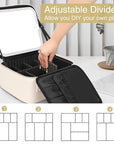 Relavel makeup bag with led