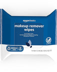 Amazon Basics Makeup Remover Wipes, 25 wipes
