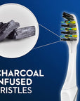 Oral-B Pulsar Battery Toothbrush with Charcoal Infused Bristles, Soft, 2 Count