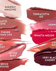 LAURA GELLER NEW YORK Jelly Balm Moisturizing Tinted Lip Balm - Brick House - Hydrating Vitamin E - Semi-Shine Finish