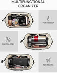 Telena puffer makeup bags for