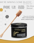 BALM OF GILEAD Manuka Eczema Honey Cream - Moisturizer for Sensitive Skin, Eczema, Psoriasis & Dermatitis - Manuka Honey Ointment, Grassfed Tallow