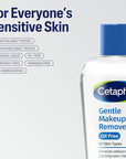 Cetaphil Gentle Waterproof Makeup Remover, Oil-Free Formula Suitable for Sensitive Skin, 6.0 Fluid Ounce