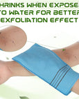 12 pcs exfoliating washcloth, korean