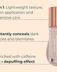 M. Asam MAGIC FINISH HIGHCLASS LIQUID CONCEALER Fair (0.13 fl oz) - 4-in-1 Concealer With Mimic-Lift complex & High Coverage For Dark Circles & Blemishes, Vegan Make Up With Illuminating Pigments