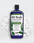 Dr Teal's Foaming Bath with Pure Epsom Salt, Relax & Relief with Eucalyptus & Spearmint, 34 fl oz (Pack of 2)