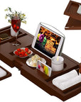 Bathtub caddy tray for tub,