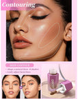 Soft Liquid Contour Stick, Liquid Face Bronzer Stick Makeup,06 Brown