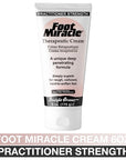 Foot Miracle Cream (6 oz Tube) – Practitioner Strength, Deep-Penetrating Formula for Soft, Smooth Heels & Rough Skin