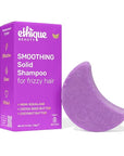 Ethique Smoothing Shampoo Bar for frizzy hair with Coconut Butter - Plastic-Free, Cruelty-Free, Vegan, 3.88 oz - Formerly Frizz Wrangler