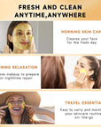 Turmeric Kojic Acid Cleansing Pads, Turmeric Face Scrub Pads Enriched with Kojic Acid, 50PCS
