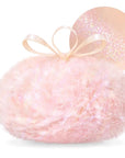 Highlighter Makeup Powder Plush Peach Ball Puff Glitter