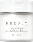 Needly | Exfoliating Facial Pads with BHA & PHA | Daily Toner Pad | for Pore Tightening
