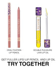 Long-Lasting & Waterproof Lip Liner Pencil – Oral Fixation – Precision Application with Sharpenable Tip (FIRST BASE)