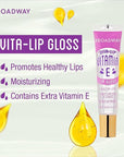 Ruby Kisses Broadway Vita-Lip Clear Lip Gloss (8 Pack), Ultra-Hydrating & Soothing Formula with Vitamins, High-Shine Non-Sticky Finish Lip Balm with Mint, Rosehip, Coconut, Mango, Argan, Honey, Shea