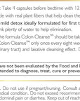 Coco March Colon Cleanse - Dietary Supplement, Cleansing Plant Extracts, Mild Colon Cleanse - Gluten Free, Dairy Free, Soy Free, Keto Friendly, Paleo Friendly, 60 Veg Caps - 15 Servings