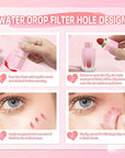 Liquid Blush for Cheeks, Soft Cream Blush with Cushion Applicator, Dewy Finish Matte Velvet Texture, High-Pigmented Blendable, Long-Wearing Rubor Makeup | #04 EBULLIENT-Cool Pink