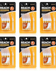 Reach Interdental Brush Cleaners, 0.7mm, Extra Tight, Sensitive Gum Protection, Plaque Remover for Teeth, Braces Flossers, Braces Brush, Dental Toothbrushes, Oral Care, 6 Pack, 10 Count