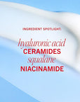 First Aid Beauty - Hydrating Dewy Gel Cream, Lightweight Oil-Free Facial Moisturizer with Hyaluronic Acid and Ceramides, Helps Reduce Excess Oil Build Up & Improve Skins Hydration, 1.7 oz