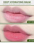 Ownest 10 Pcs Aloe Vera Lip Balm, PH Color Changing Lipstick, Change from Green to Natural Pink, Deep Hydrating Tinted Lip Balm, Daily Lip Moisturizer for Dry Cracked Lips, with Real Aloe Vera