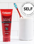 Colgate Optic White Pro Series Whitening Toothpaste with 5% Hydrogen Peroxide, Enamel Strength, 3 oz Tube
