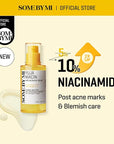 SOME BY MI Yuja Niacin Anti Blemish Serum – 1.69oz, 50ml – Korean 10% Niacinamide & Vitamin C Serum to Brighten Dull-Looking Skin – Dark Spot Remover for Pigmentation & Melasma – Korean Skin Care