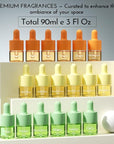 Essential Oil Set for Diffuser Hotel Fragrance Gift Set | Aromatherapy Diffuser Oil | Inspired by of The Ritz Carlton, Marriott, Fairmont and Baccaratt Signature Scents, Total 18 Bottles for Home