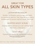 Dionis Goat Milk Skincare Lavender Scented Exfoliating