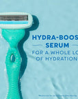 Schick Hydro Silk Ultra Sensitive Razor for Women | Womens Razor for Sensitive Skin, 5 Blade Razors for Women, Womens Razors for Shaving, Includes 1 Handle & 5 Refills
