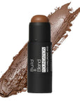 Palladio BUILD & BLEND Foundation Stick, Medium Coverage Buildable Contour Stick for Face, Ultra Blendable Creamy Formula for a Natural Shine Free Finish, Professional Makeup, 0.25 Ounce (Warm Brown)
